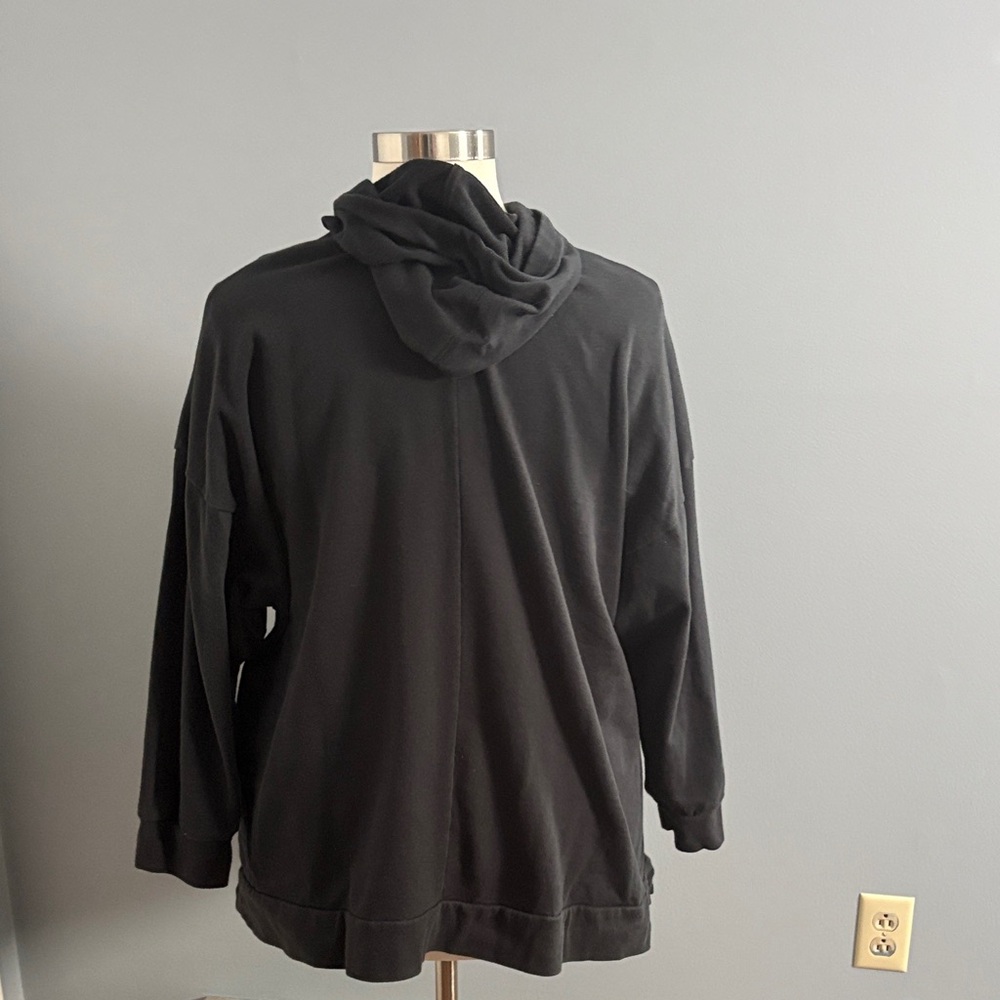 FRIENDS Black Hoodie with White Text - Picture 7 of 7